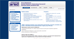 Desktop Screenshot of aned.com.pl